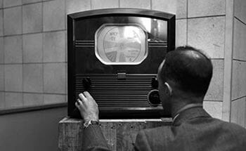 Old television background