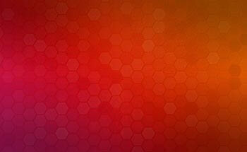 Red hexagon background
