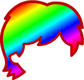 hair color tab selected